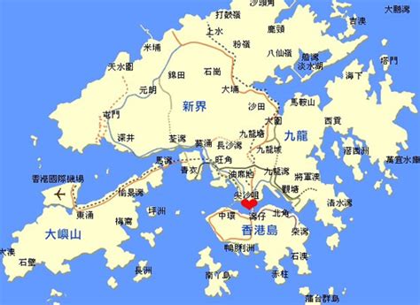 香港東北方向地區